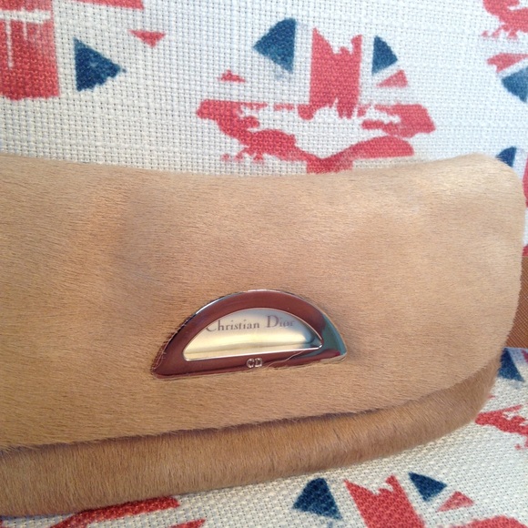 RARE Christian Dior "Malice" Pony Hair Belt Bag - Picture 2 of 7